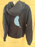 Adult full-zip hooded sweatshirt