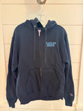 Adult full-zip hooded sweatshirt