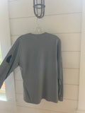 Adult long-sleeve t-shirt lake sleeve gray