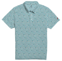Polo shirt: golf swing