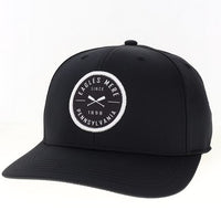 Hat, black patch