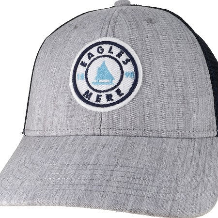 Hat, lo-pro snapback, gray