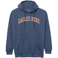 Hoodie, indigo orange