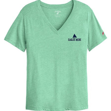 T-shirt, v-neck short sleeve women's