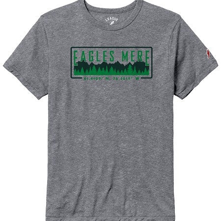 T-shirt, short-sleeve gray mountains