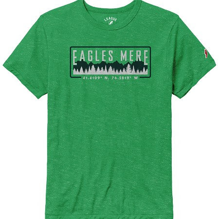 T-shirt, short-sleeve green mountains