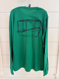 Adult long-sleeve t-shirt green Hardly Able