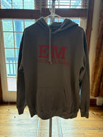 Sweatshirt, hoodie dark gray coordinates