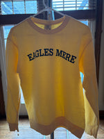 Sweatshirt, crewneck yellow