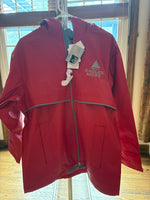 Rain jacket, red