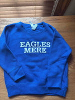 Sweatshirt, toddler royal white